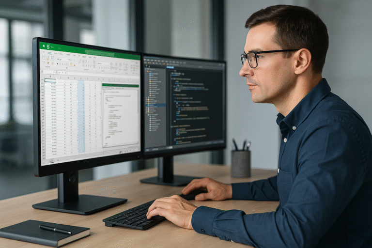 VBA and macro development for a Nevada business workbook