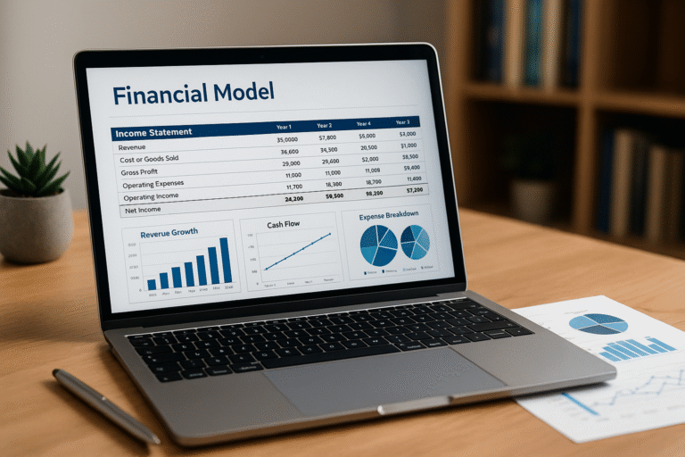 Excel financial model built for a Nevada business cycle