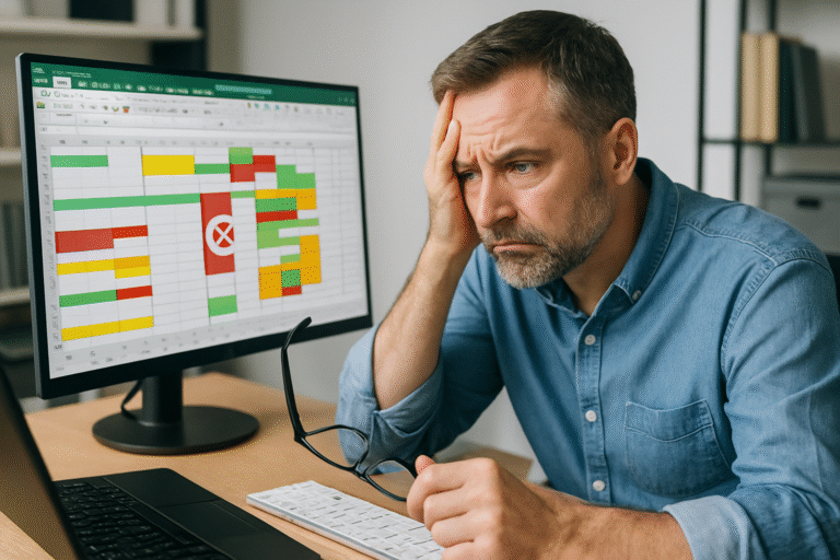 Remote Excel expert help session with a Nevada business