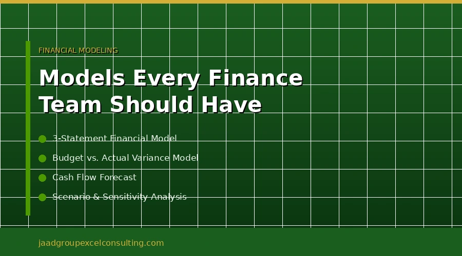 The Models Every Finance Team Should Have Built