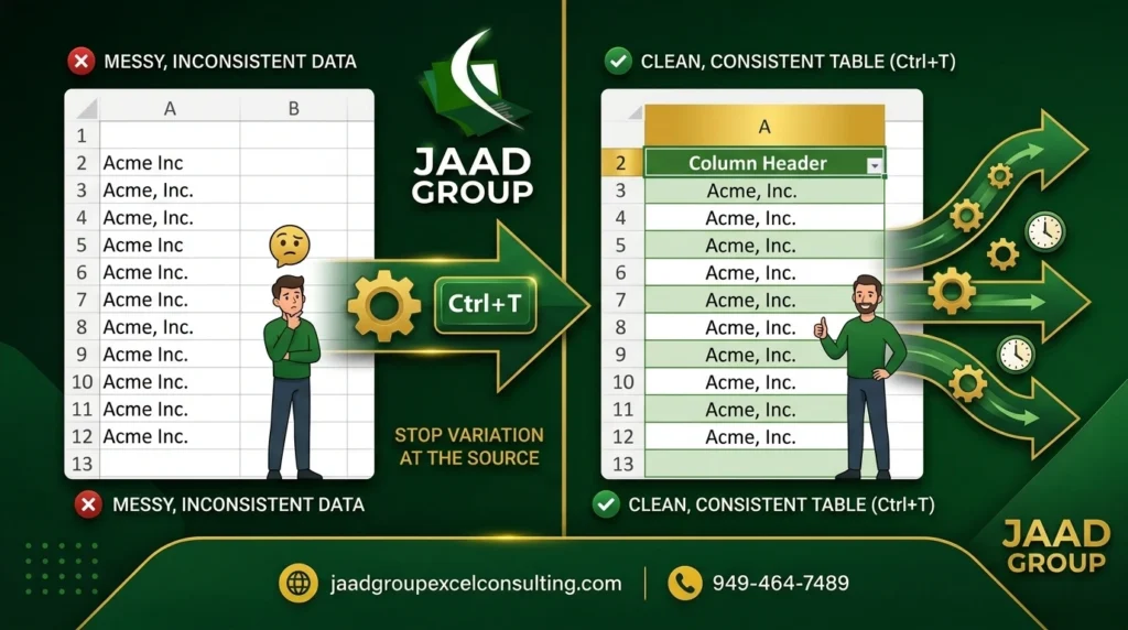 clean consistan table