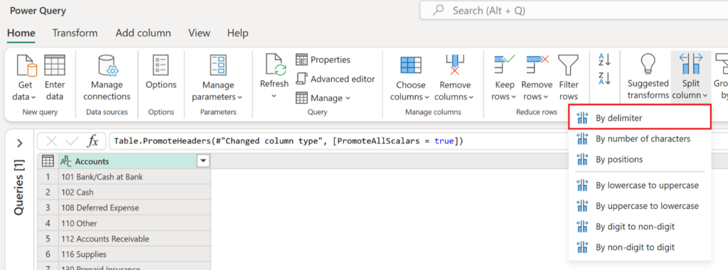 power query
